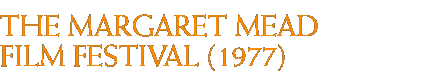 1977 Mead Film Fest