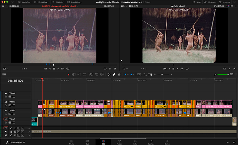 Digitally Reconstructing The Ax Fight