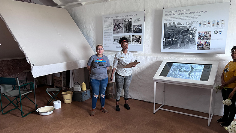 Marshall Exhibit at !Khwa tuu San Cultural Center