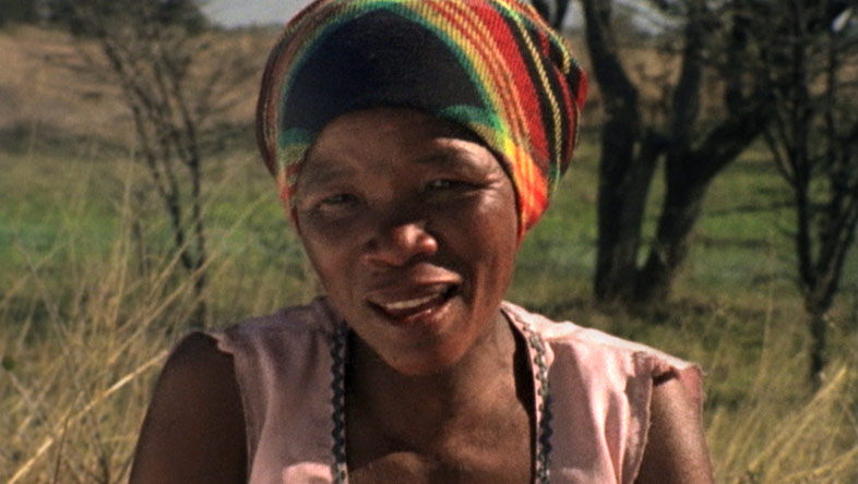 A still from the film N!ai: The Story of a !Kung Woman